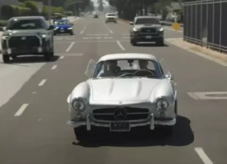 The Joy of a YouTuber: Ecstatic Tears for a Mercedes-Benz 300 SL Gullwing, a Dream Car Come True.