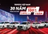 Toyota Vietnam’s 30th Anniversary: A Celebration of Spectacular Deals