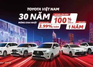 Toyota Vietnam’s 30th Anniversary: A Celebration of Spectacular Deals
