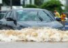 “Electric Car Safety: Navigating Flooded Roads”