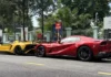 Lamborghini Aventador SV Roadster and Ferrari 812 GTS Spotted Cruising the Streets of Saigon