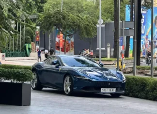 HCM City Entrepreneur Splurges on a 4-Seat Ferrari Roma Worth Over VND 21 Billion