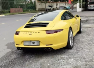 “Foreign Owner Keeps 10-Year-Old Porsche 911 991 Pristine in Ho Chi Minh City Garage”
