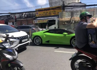 Unveiling Vietnam’s Most Elusive Lamborghini Huracan: A Rare Sight Returns