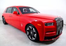 Stunning Rare Red Rolls-Royce Phantom Unveiled with Billion-Dollar Customization Package