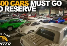 “Car Enthusiast Transforms Garage into a Museum with 1,300 Vehicles”