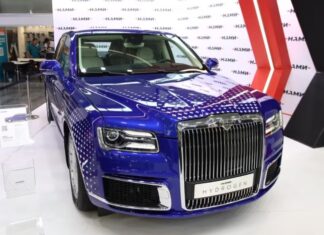Unveiling the Aurus Hydrogen: Russia’s First Luxury Hydrogen Fuel Cell Sedan