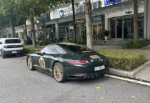 Rare Porsche 911 991 Spotted in Ho Chi Minh City, Boasting Race-Inspired Exterior
