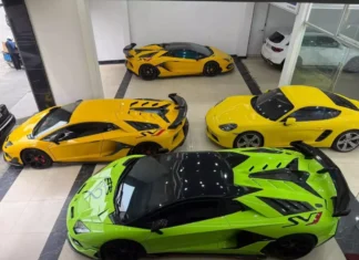 Lamborghini Aventador SVJ Trio Makes a Stunning Appearance in Hanoi