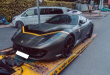 Exclusive First Look: Ferrari 812 GTS with Ultra-Rare Atelier Exterior Package in Vietnam