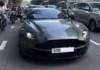Aston Martin DB11 Sports Car with Premium License Plate in Ho Chi Minh City