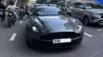 Aston Martin DB11 Sports Car with Premium License Plate in Ho Chi Minh City