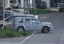 “Mini” Mercedes-Benz G-Class EQ 2027 Spotted on the Road for the First Time
