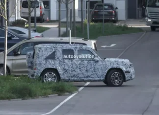 “Mini” Mercedes-Benz G-Class EQ 2027 Spotted on the Road for the First Time