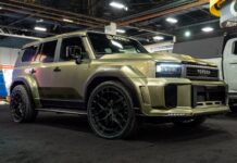 Toyota Land Cruiser Transformed into an Urban Warrior by Liberty Walk