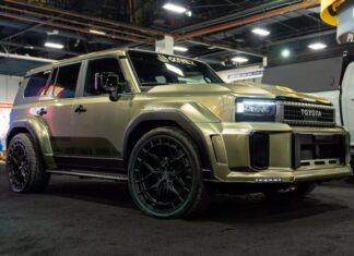 Toyota Land Cruiser Transformed into an Urban Warrior by Liberty Walk