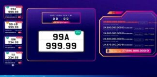 “License Plate 99A-999.99 Sets New Record, Auction Closes at Nearly 28 Billion VND”