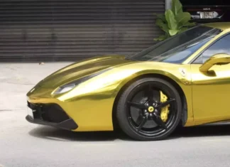 “HCM City Silver Shop Owner Gold-Plates Ferrari 488 GTB Supercar”