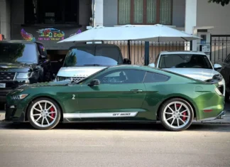 Shelby GT500-Inspired Body Kit Upgrade for Ford Mustang V8 5.0