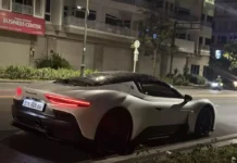 Stunning Matte White Maserati MC20 Spotted in Ho Chi Minh City