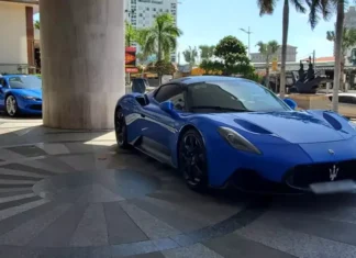 Stunning Same-Color Supercar Duo Turns Heads in Vung Tau