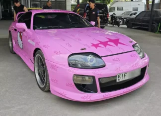 Revived Charm: 4th Gen Toyota Supra Returns to Ho Chi Minh City with Adorable Makeover
