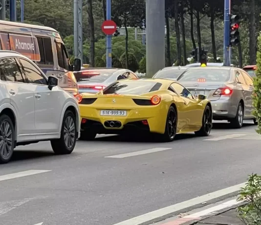 Ferrari 458 Italia Once Owned by Cuong “Dollar,” Now with New License Plate, Priced Higher Than a VinFast VF3