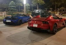 Luxury Unleashed: Three Stunning Supercars and SUVs Make a Surprise Appearance at the National Convention Center