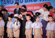 Honda Vietnam Donates Over 12 Million Standard-Compliant Helmets to First-Grade Students