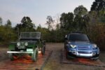 Two Generations of Land Rover at Forest Stage: Where Original Spirit Meets the Future of Freedom