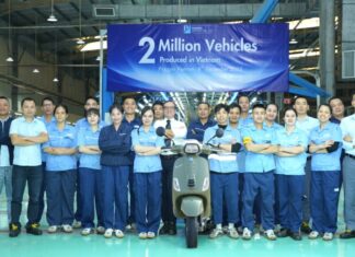 Piaggio Vietnam Celebrates 2 Million Vehicles Produced at Phú Thọ Factory