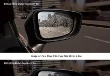 This Tiny Film Can Solve Foggy Rearview Mirrors During Rainy Days