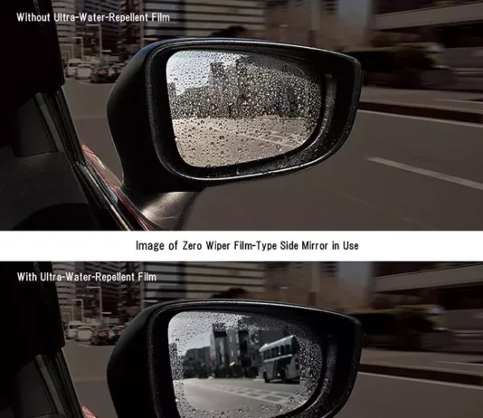 This Tiny Film Can Solve Foggy Rearview Mirrors During Rainy Days