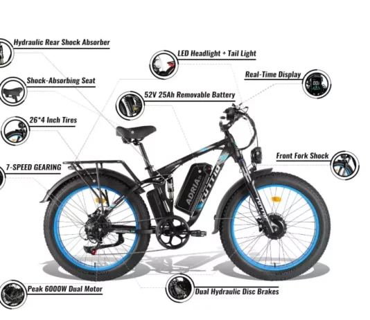 Chinese Electric Bike Hits Speeds Up to 74 km/h, Priced at $1,600