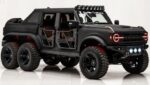 Ford Bronco Apocalypse Dark Horse: The Ultimate 6-Wheeled Beast for Extreme Terrains