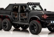 Ford Bronco Apocalypse Dark Horse: The Ultimate 6-Wheeled Beast for Extreme Terrains