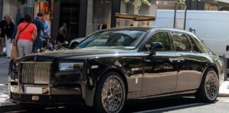 Rolls-Royce Phantom Customized with Rolex-Inspired Wheels for Ultimate Luxury