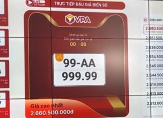 Record-Breaking Sale: Super VIP Motorcycle Plate 99AA-999.99 Sells for 2.66 Billion VND