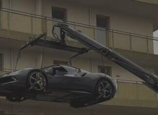 Ferrari 296 GTB Owner Visited by Police After Displaying Car on Balcony