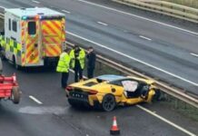 World’s First Lamborghini Temerario Crashes, Front End Destroyed