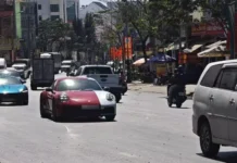 Luxury Supercar Convoy from Ho Chi Minh City to Da Lat for Lunar New Year Spring Celebration