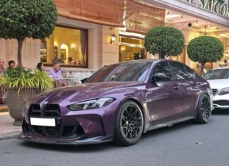 The Rarest Purple BMW M3 in Vietnam: Loaded with Nearly $40,000 in Options, Paint Job Pricier Than a VinFast VF 3