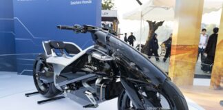 Honda EV Outlier Concept: Futuristic Electric Motorcycle Makes Its Debut in Vietnam