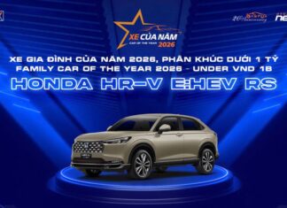 Honda Vietnam Sweeps “Car of the Year 2026” with a Hat-Trick Win: Honda HR-V e:HEV RS Claims Two Prestigious Awards