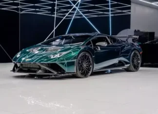 Unveiling the Stunning Lamborghini Huracan STO in Verdy Hydra