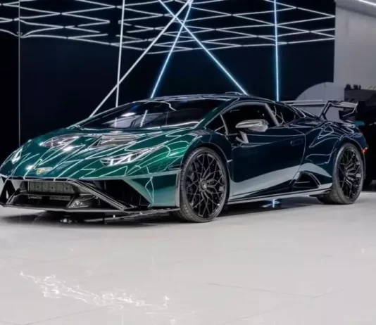Unveiling the Stunning Lamborghini Huracan STO in Verdy Hydra
