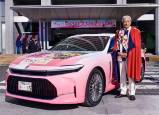 Toyota Unveils Stunning Pink Sedan: A Strawberry-Inspired Sweet Masterpiece