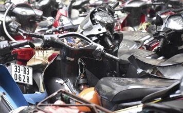 Ho Chi Minh City Auctions Over 24,000 Seized Motorcycles as Scrap Metal