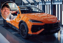 Minh Nhá»±a Takes the Wheel of Lamborghini Urus SE with His Father, Subtly Confirming the Addition of a Hybrid Masterpiece to His Collection