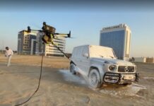 Revolutionizing Car Care: Drone Technology for Effortless Vehicle Washing